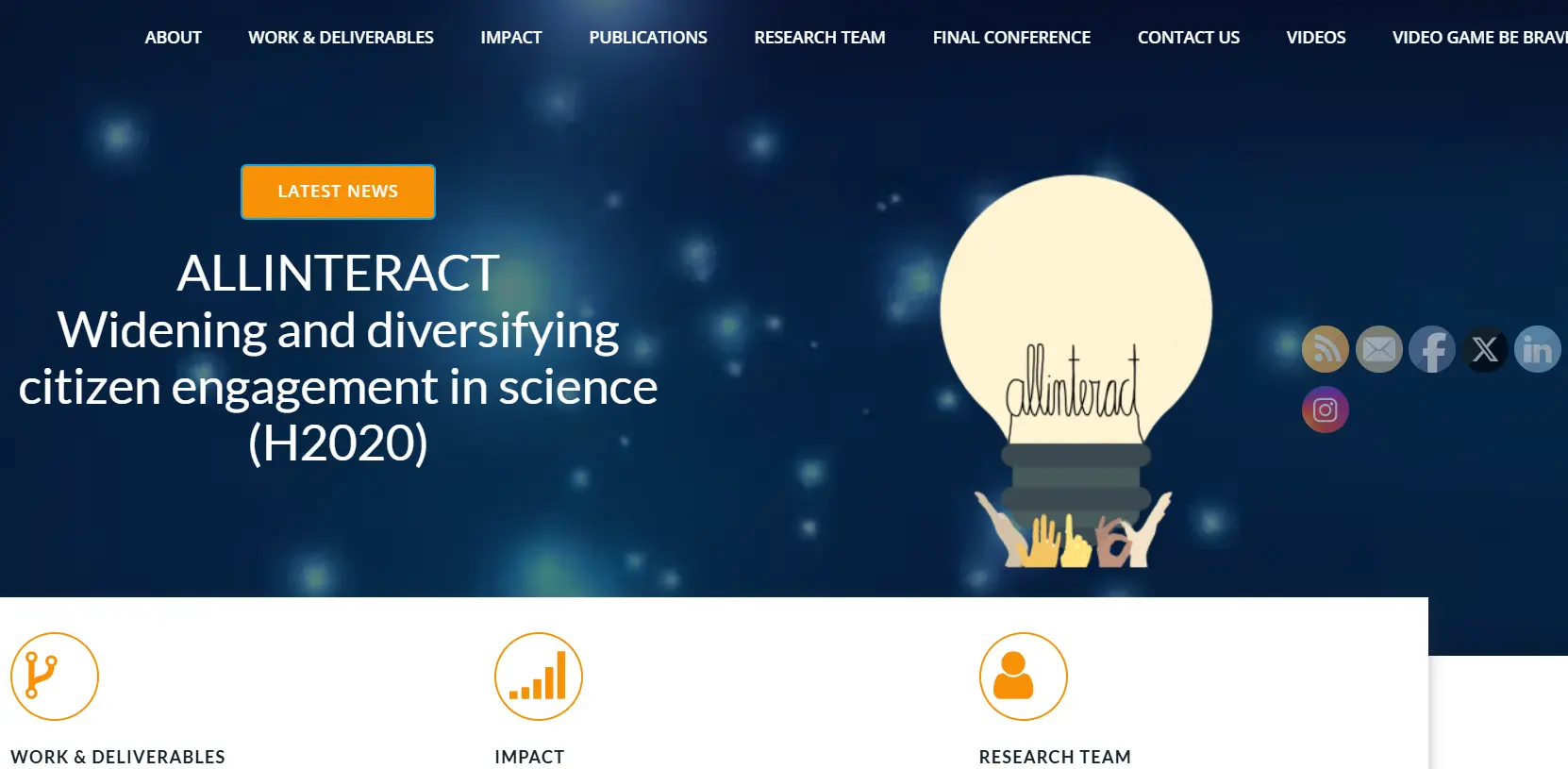 Allinteract website banner